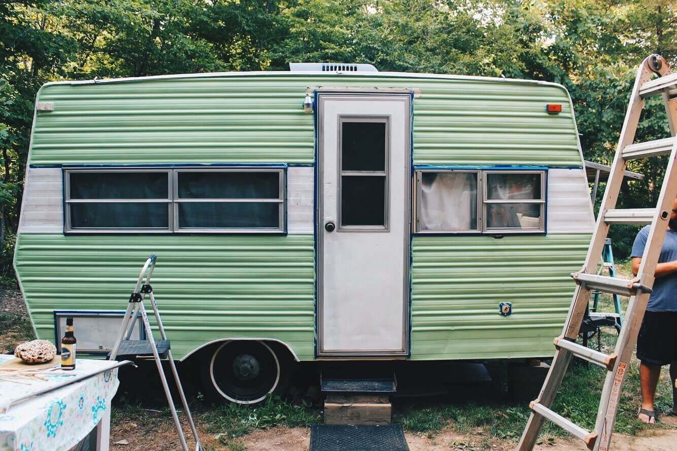 The Cozy Camper after renovation